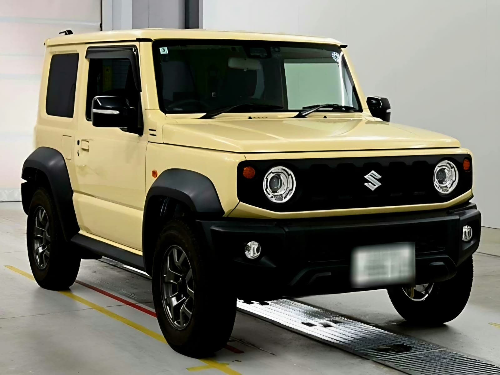 2019 Suzuki JIMNY, light yellow