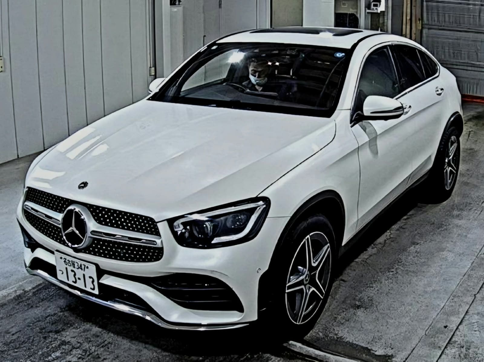 2021 Mercedes-Benz GLC 220d Coupé, white