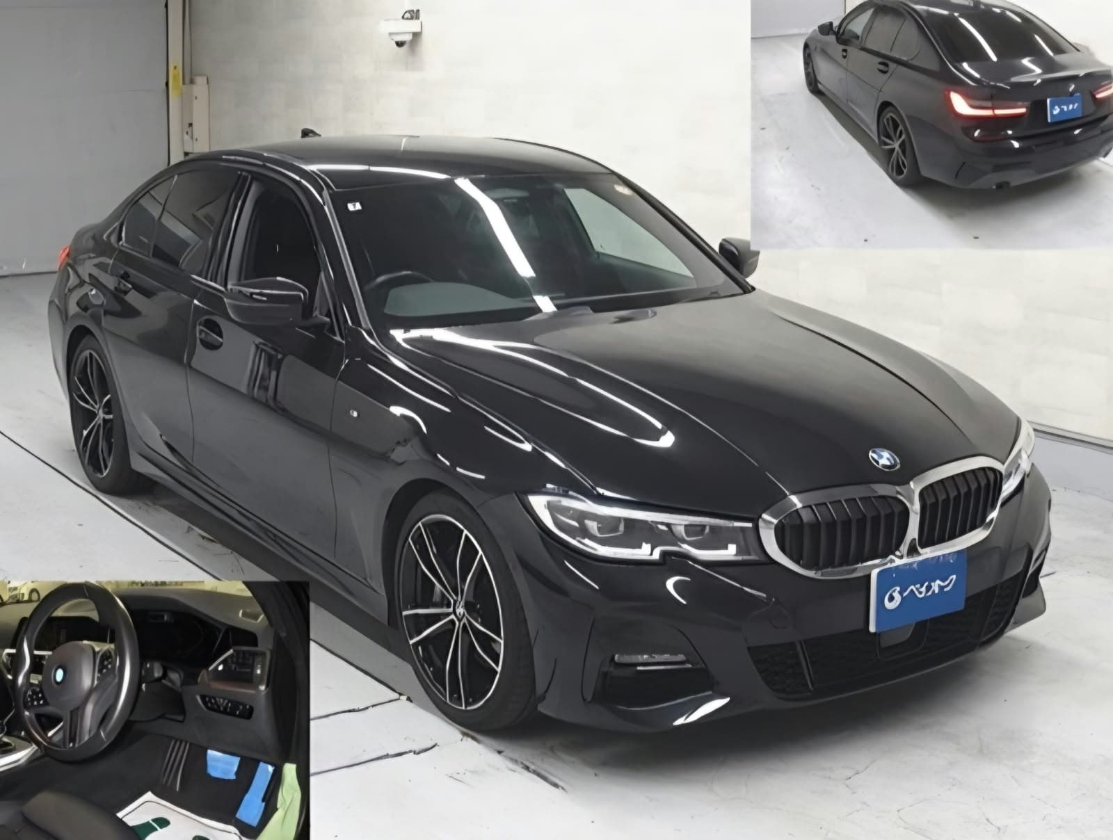 2020 BMW 320i, black
